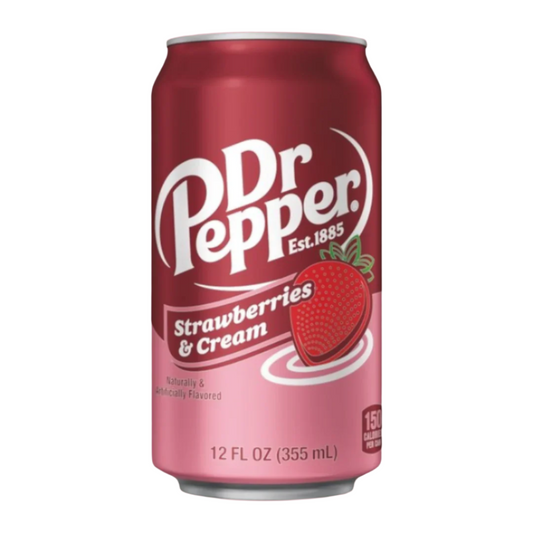 Dr Pepper Strawberries and Cream 355ml