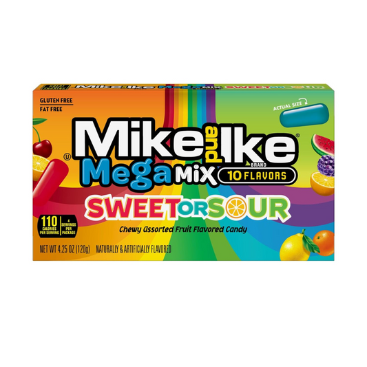 Mike and Ike Sweet or Sour Mega Mix Theatre Box 120g